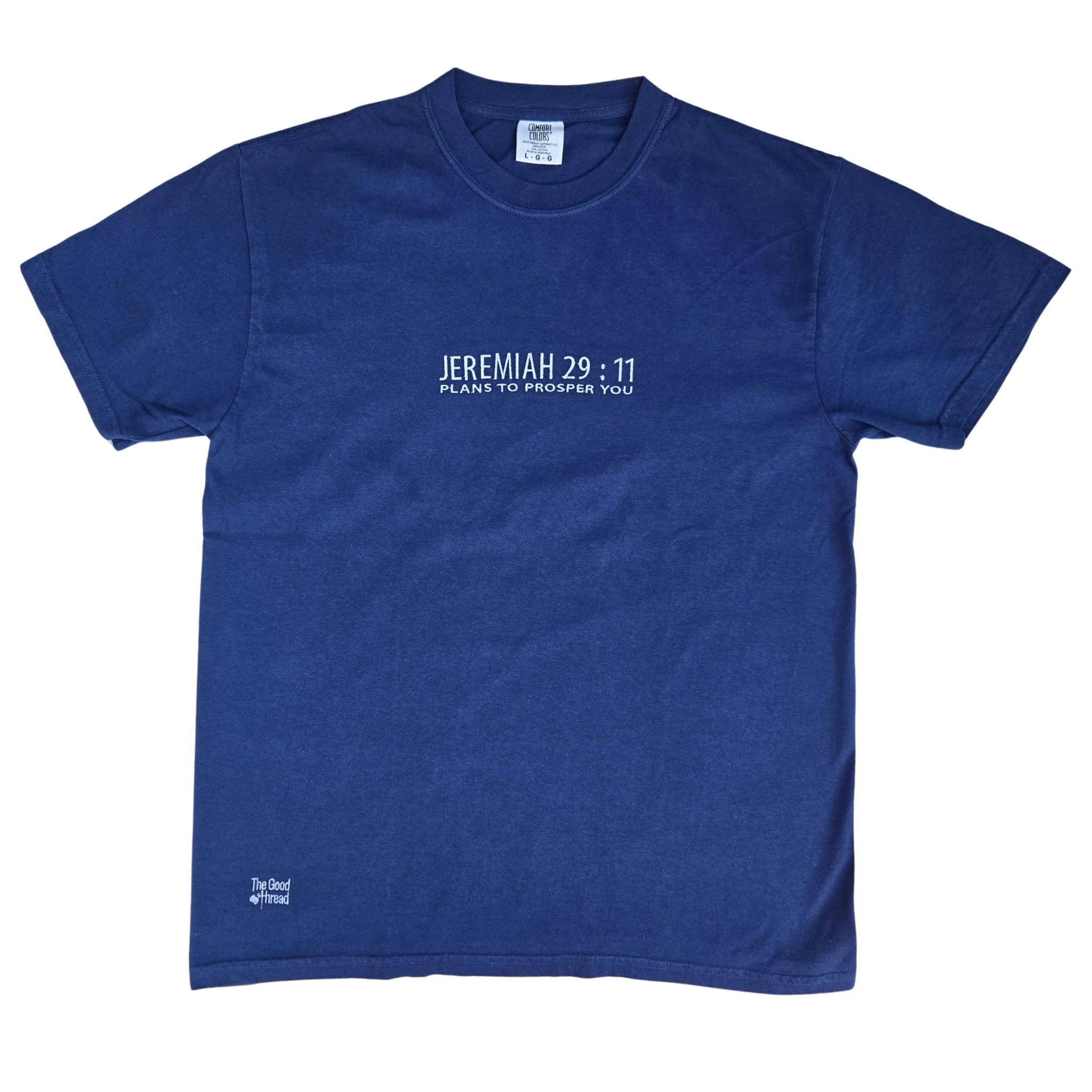 "Plans to Prosper" Jeremiah 29:11 Embroidered Tee