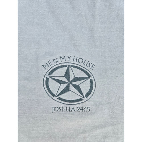 "Me & My House" Joshua 24:15 Embroidered Tee